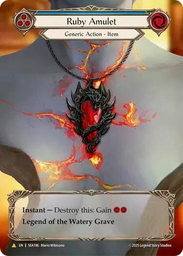 Ruby Amulet (Treasure) — High Seas card