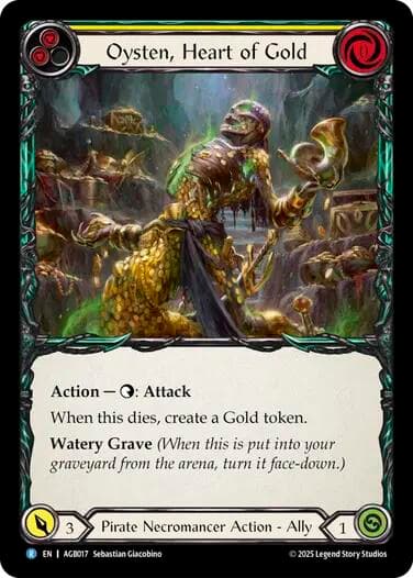 Oysten, Heart of Gold — Armory Deck: Gravy Bones card