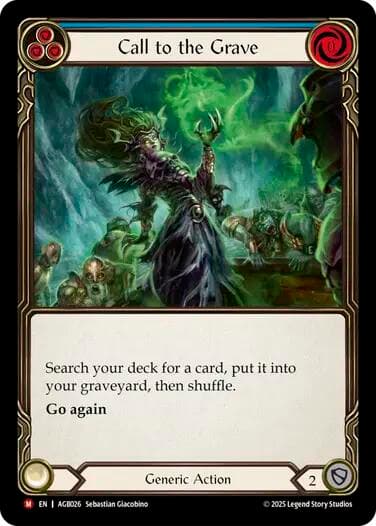 Call to the Grave — Armory Deck: Gravy Bones card