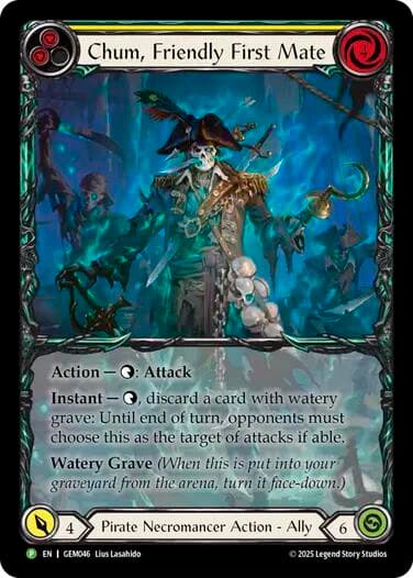 Chum, Friendly First Mate — GEM Pack 2 card