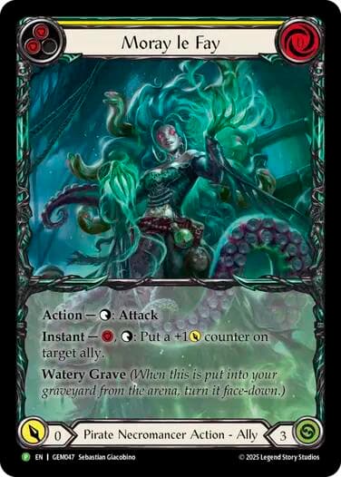 Moray le Fay — GEM Pack 2 card