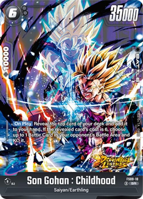 Son Gohan : Childhood — Starter Deck 9: Shallot card
