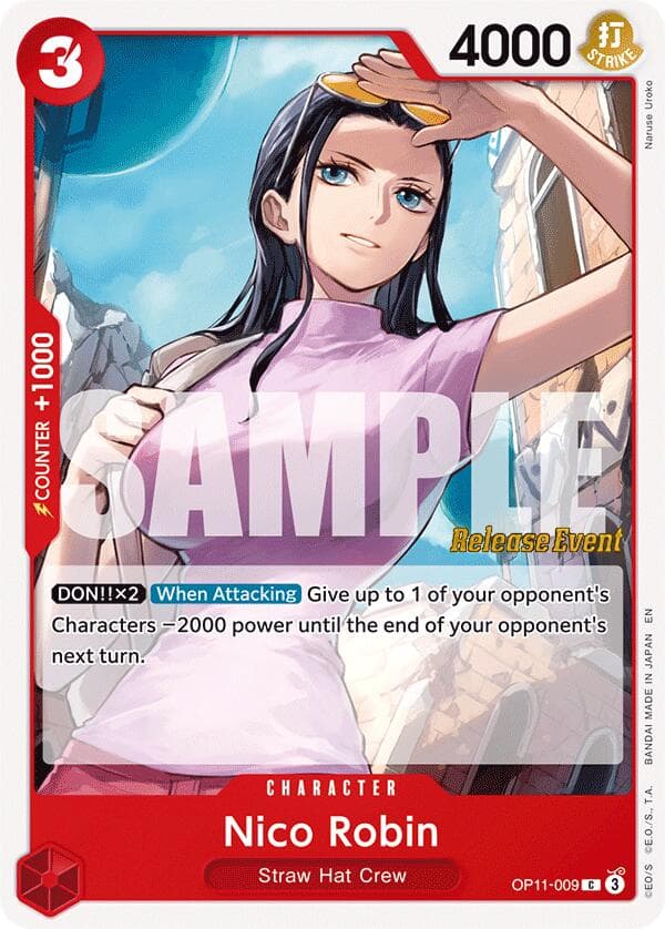 Nico Robin — A Fist of Divine Speed Release Event Cards card