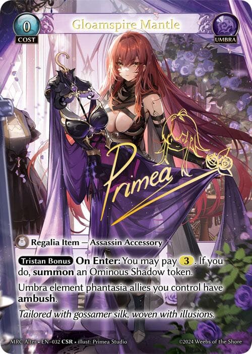 Gloamspire Mantle — Mercurial Heart Alter Edition card