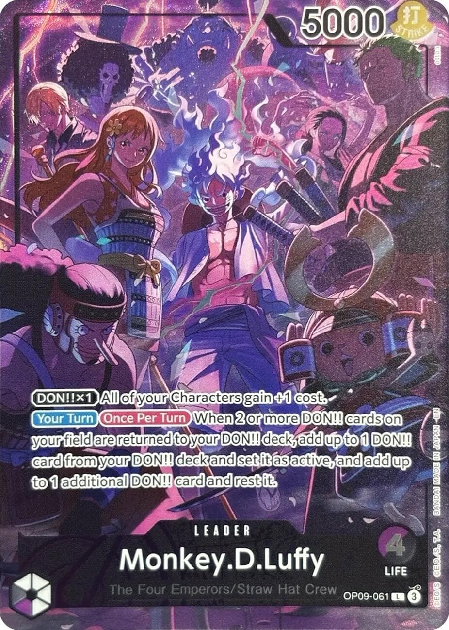 Monkey.D.Luffy (English Version 2nd Anniversary Set) — One Piece Promotion Cards card