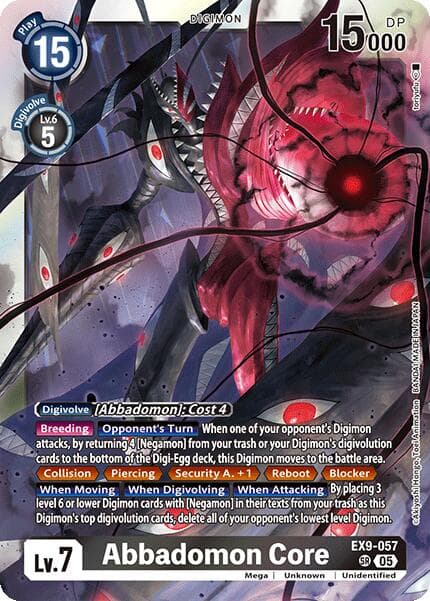 Abbadomon Core — Versus Monsters card