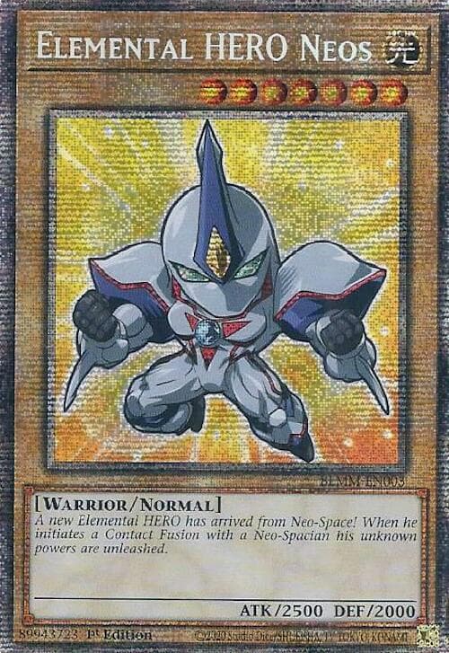 Elemental HERO Neos (Starlight Rare) — Battles of Legend: Monster Mayhem card