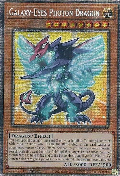 Galaxy-Eyes Photon Dragon (Starlight Rare) — Battles of Legend: Monster Mayhem card