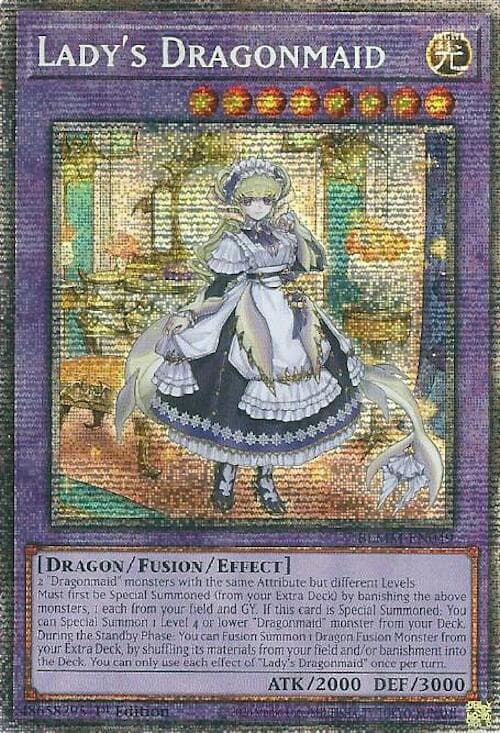 Lady's Dragonmaid (Starlight Rare) — Battles of Legend: Monster Mayhem card