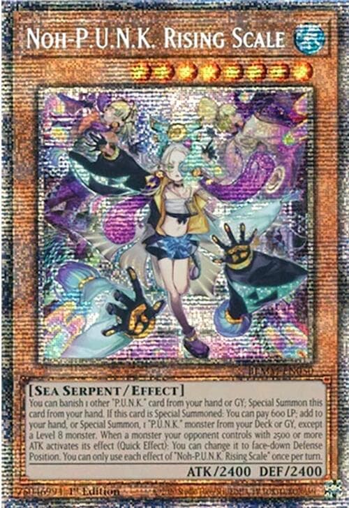 Noh-P.U.N.K. Rising Scale (Starlight Rare) — Battles of Legend: Monster Mayhem card