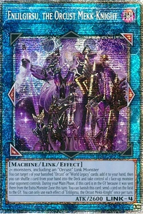 Enlilgirsu, the Orcust Mekk-Knight (Starlight Rare) — Battles of Legend: Monster Mayhem card