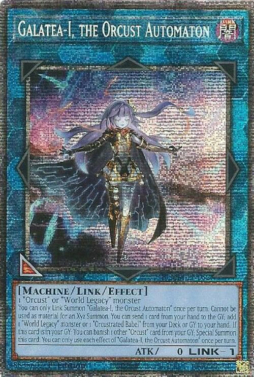Galatea-i, the Orcust Automaton (Starlight Rare) — Battles of Legend: Monster Mayhem card