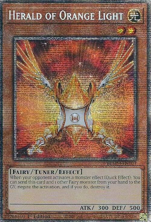 Herald of Orange Light (Starlight Rare) — Battles of Legend: Monster Mayhem card