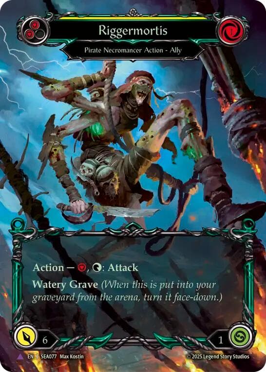 Riggermortis (Marvel) — High Seas card