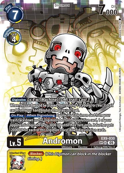 Andromon (SP) — Versus Monsters card