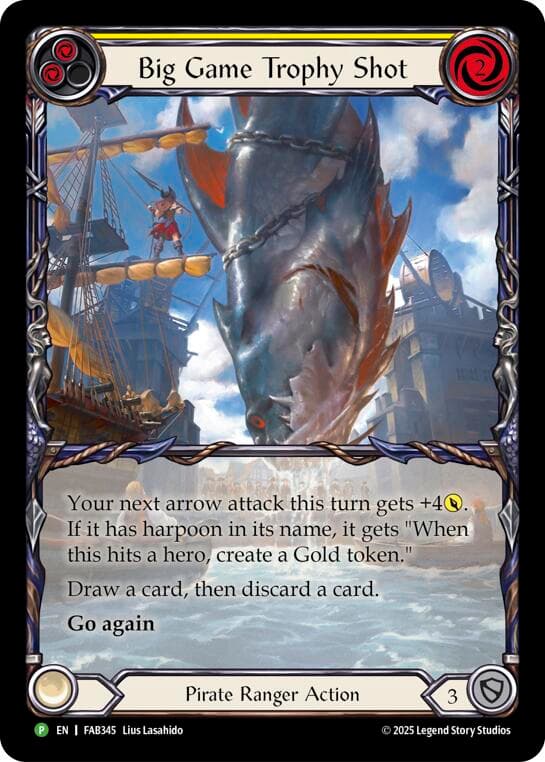 Big Game Trophy Shot - FAB345 — Flesh and Blood: Promo Cards card