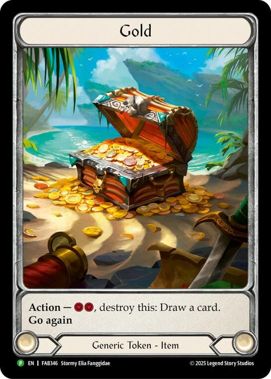 Gold -  FAB346 — Flesh and Blood: Promo Cards card