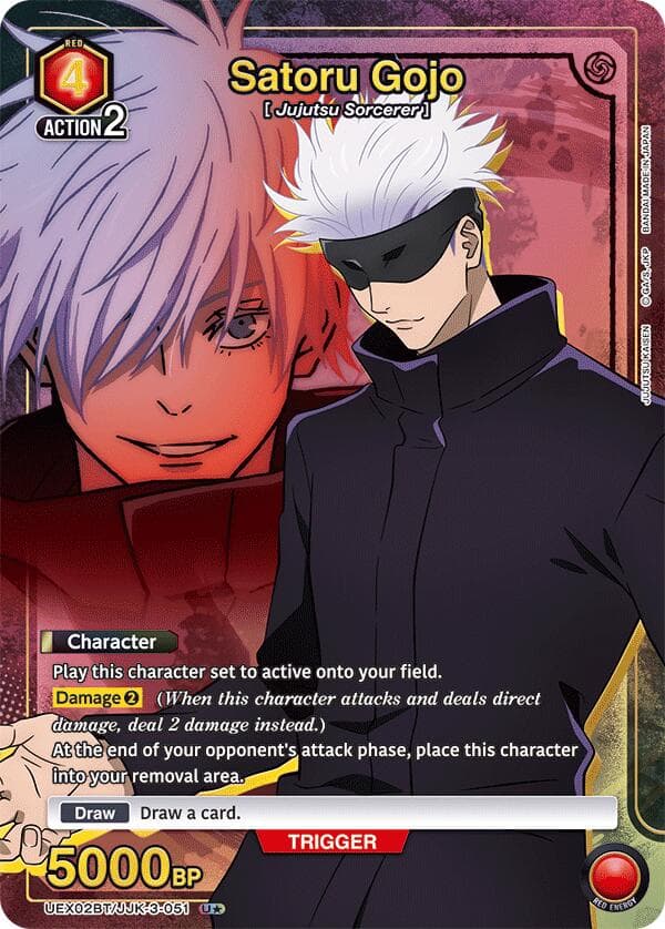 Satoru Gojo (051) (U*) — UEX02BT: Jujutsu Kaisen Vol.2 card
