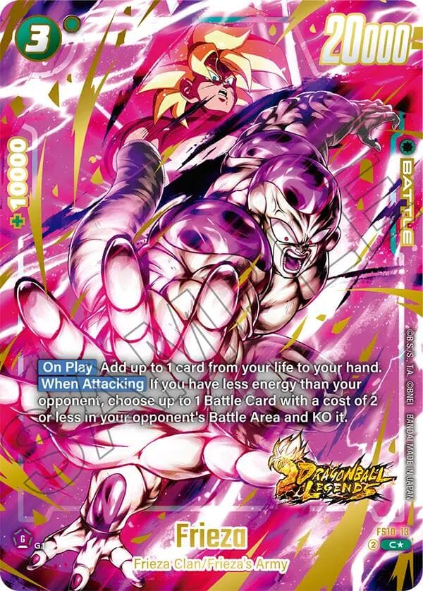 Frieza (Bonus Pack Alternate Art) — Starter Deck 10: Giblet card