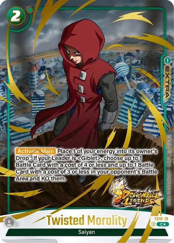 Twisted Morality (Bonus Pack Alternate Art) — Starter Deck 10: Giblet card