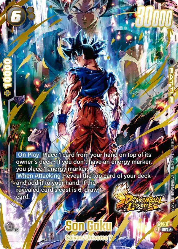 Son Goku (Bonus Pack Alternate Art) — Starter Deck 9: Shallot card