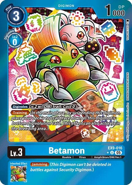 Betamon (Limited Foil) — Versus Monsters card