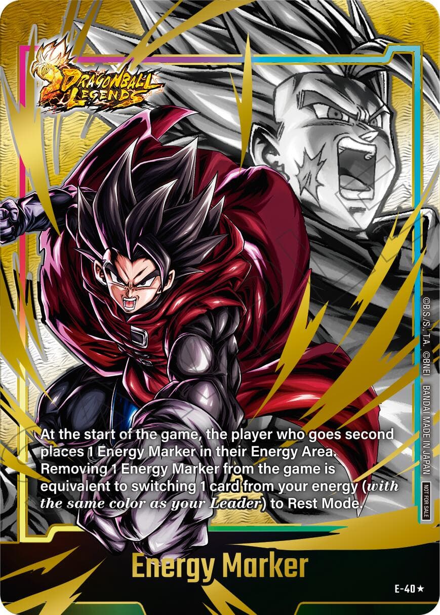 Energy Marker (E-40) (Gold) — Fusion World Energy Markers card