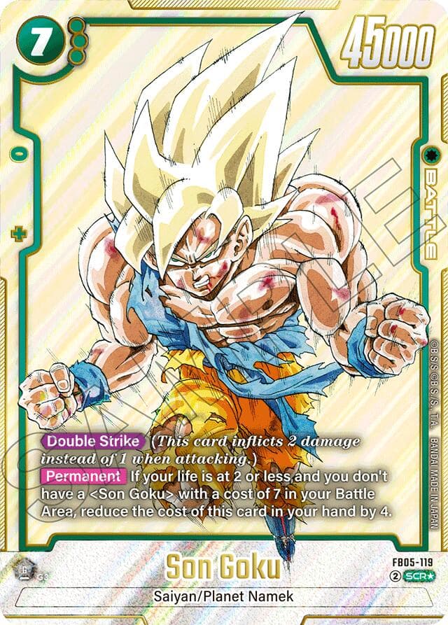 Son Goku - FB05-119 — Manga Booster 01 card