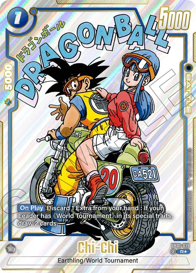 Chi-Chi (Alternate Art) — Manga Booster 01 card