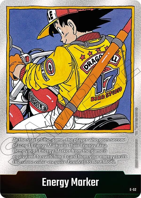 Energy Marker (E-52) — Fusion World Energy Markers card