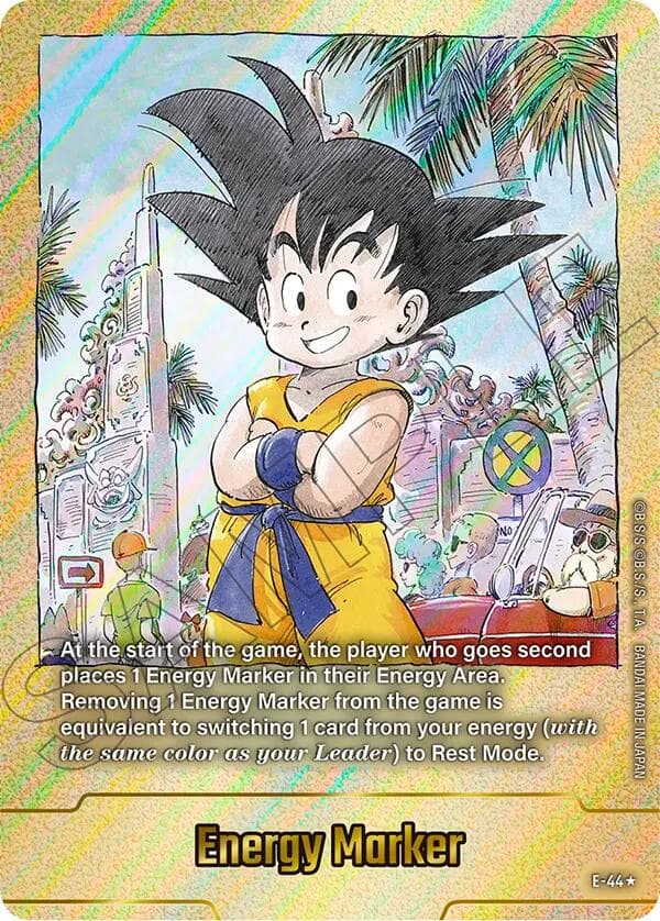 Energy Marker (E-44) (Gold) — Fusion World Energy Markers card