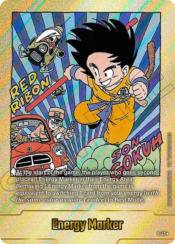 Energy Marker (E-47) (Gold) — Fusion World Energy Markers card
