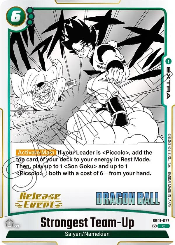 Strongest Team-Up — Manga Booster 01 Release Event Cards card