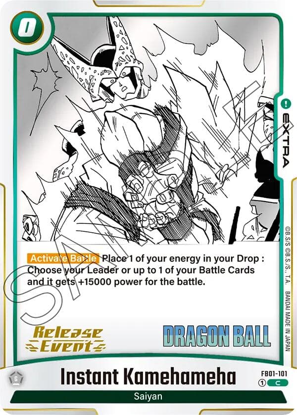 Instant Kamehameha — Manga Booster 01 Release Event Cards card