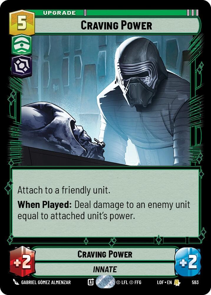 Craving Power (Foil) — Legends of the Force card