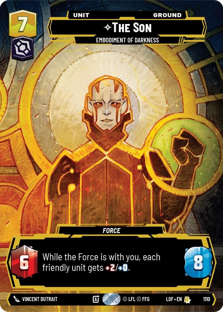 The Son - Embodiment of Darkness (Prestige Foil) — Legends of the Force card