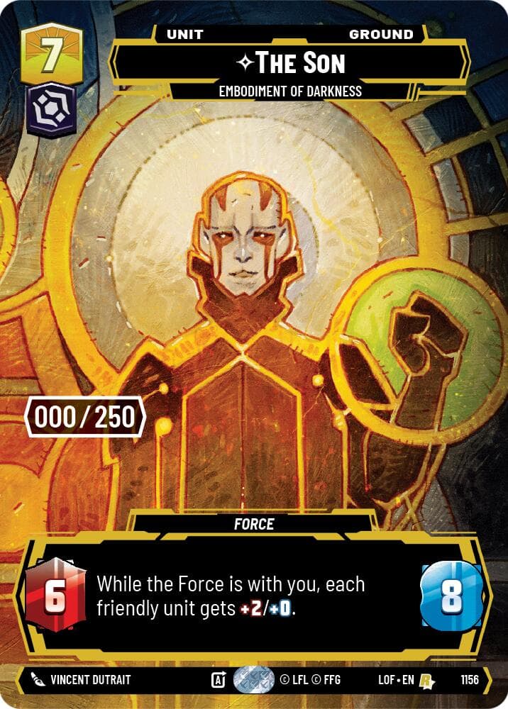 The Son - Embodiment of Darkness (Serialized) — Legends of the Force card