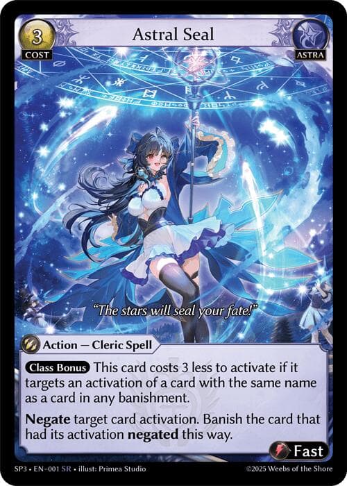 Astral Seal — Supporter Pack 3 card