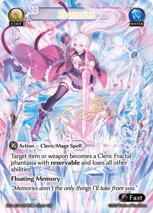 Fracturize (CSR) — Supporter Pack 3 card