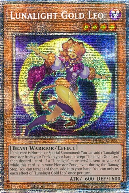 Lunalight Gold Leo (Starlight Rare) — Duelist's Advance card