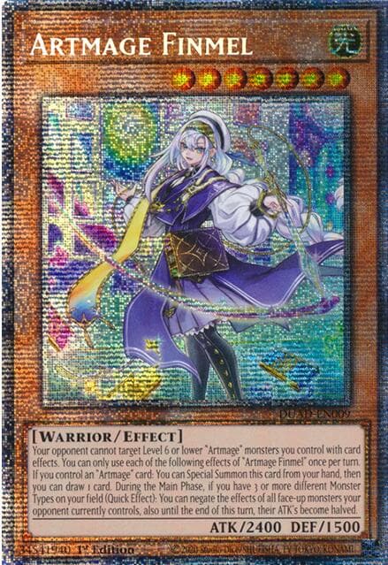 Artmage Finmel (Starlight Rare) — Duelist's Advance card