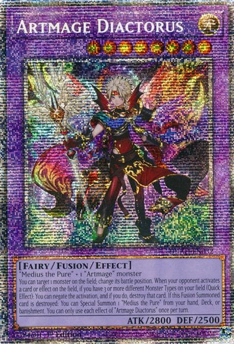 Artmage Diactorus (Starlight Rare) — Duelist's Advance card
