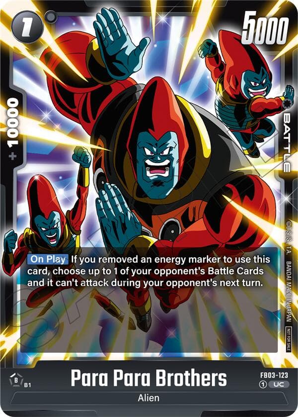 Para Para Brothers (Limited Pack 02) — Tournament and Championship Promos card