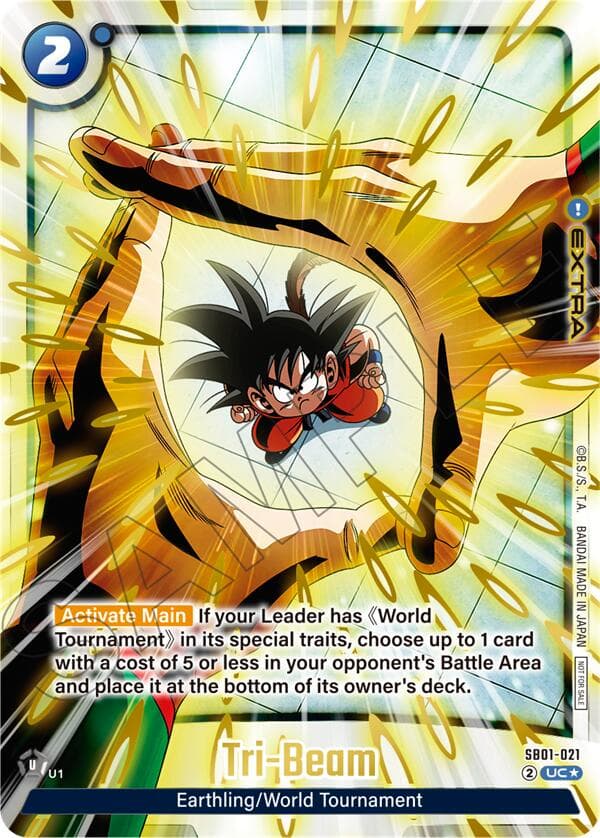 Tri-Beam (Limited Pack 02) (Alternate Art) — Tournament and Championship Promos card