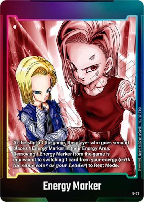 Energy Marker (E-33) — Fusion World Energy Markers card