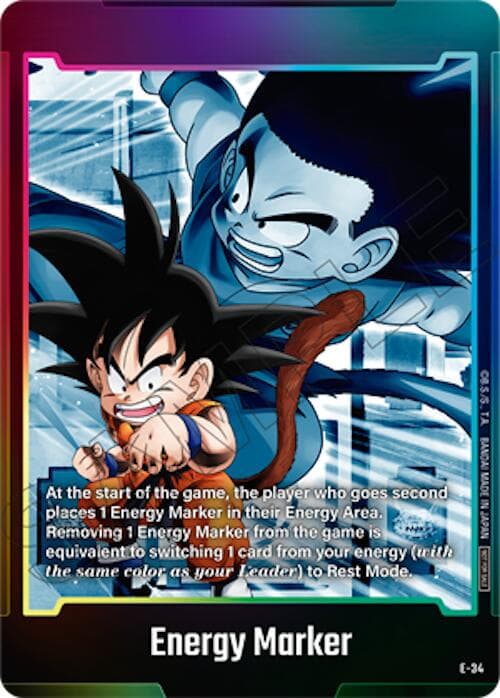 Energy Marker (E-34) — Fusion World Energy Markers card