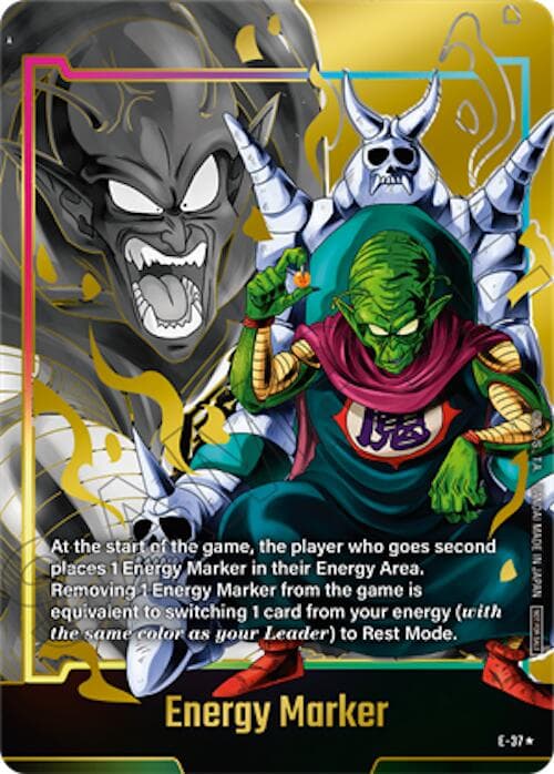 Energy Marker (E-37) (Gold) — Fusion World Energy Markers card