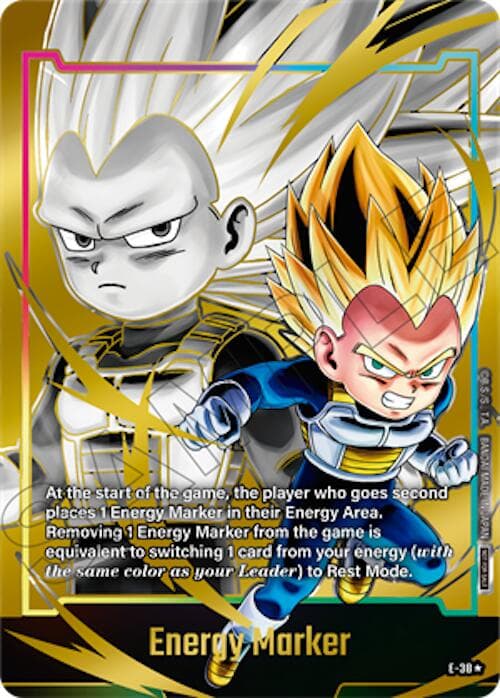 Energy Marker (E-38) (Gold) — Fusion World Energy Markers card