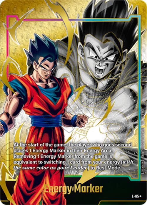 Energy Marker (E-65) (Gold) — Fusion World Energy Markers card