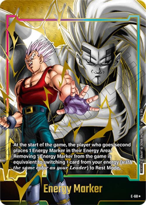 Energy Marker (E-68) (Gold) — Fusion World Energy Markers card
